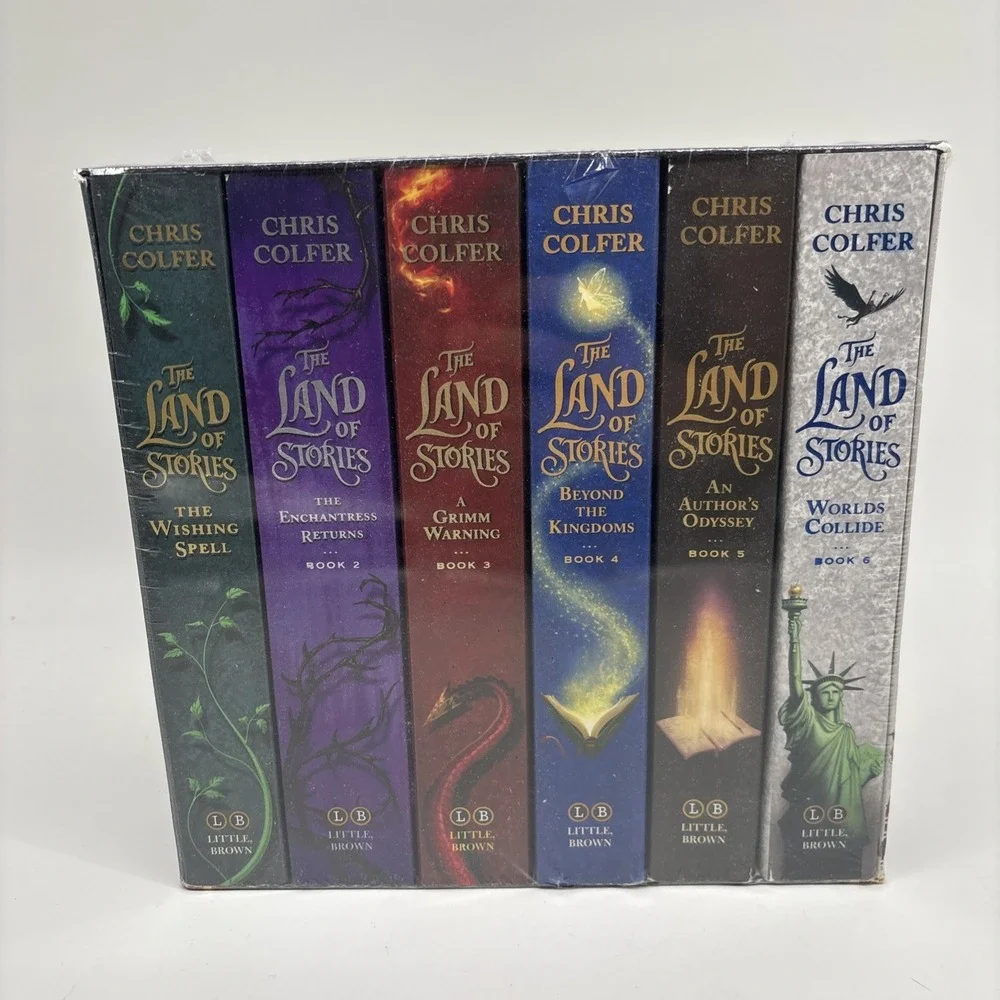 The Land of Stories Gift Set by Chris Colfer, Paperback Fantasy Age 9-12 6 Books